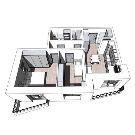 
  Продается 2-комн. квартира, 61.1 м², ЖК Квартал Стрижи, 2 очередь
. Фото 19.