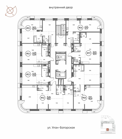 
  Продается 2-комн. квартира 62.71 м², в ЖК СОЮЗ ПРИОРИТИ МАХ, д. 3. Фото 2.