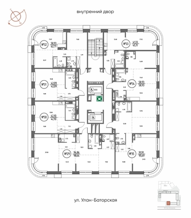 
  Продается 2-комн. квартира 58.93 м², в ЖК СОЮЗ ПРИОРИТИ МАХ, д. 3. Фото 2.