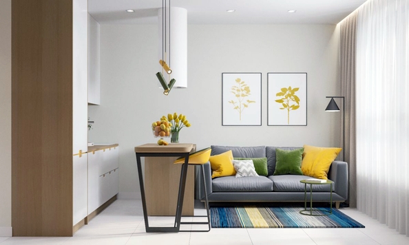 
  Продается 1-комн. квартира, 41.14 м², ЖК Стрижи Сити, блок-секции 6,7
. Фото 4.