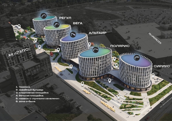 
  Продается 1-комн. квартира, 65.83 м², ЖК Звезды, дом 1
. Фото 18.