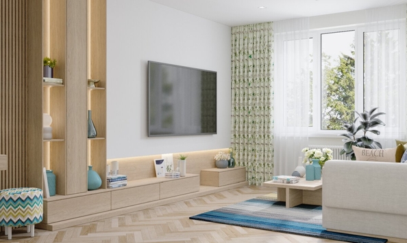 
  Продается 1-комн. квартира 27 м², в ЖК Квартал Стрижи, 3 очередь, дом 2. Фото 5.