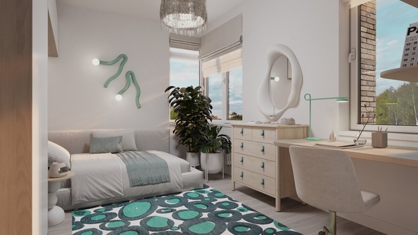 
  Продается 4-комн. квартира 85.4 м², в ЖК Квартал Стрижи, 3 очередь, дом 1. Фото 8.