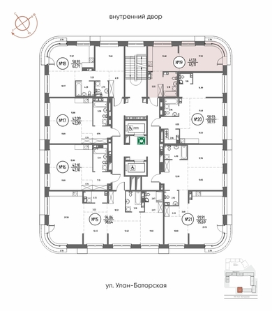 
  Продается 1-комн. квартира 45.11 м², в ЖК СОЮЗ ПРИОРИТИ МАХ, д. 3. Фото 14.