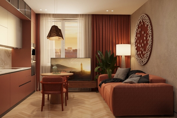 
  Продается 2-комн. квартира 54.2 м², в ЖК Квартал Стрижи, 3 очередь, дом 1. Фото 9.