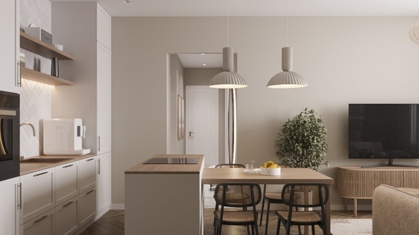 
  Продается 3-комн. квартира 60.3 м², в ЖК Квартал Стрижи, 3 очередь, дом 1. Фото 7.