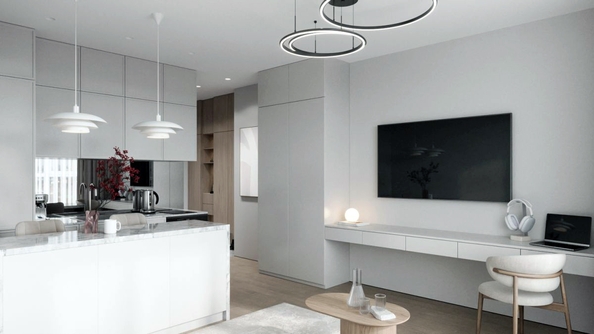 
  Продается 1-комн. квартира 26.04 м², в ЖК Стрижи Сити, блок-секции 6,7. Фото 3.
