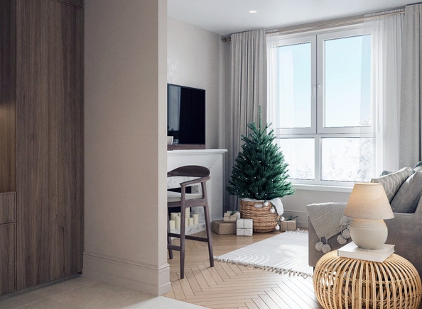 
  Продается 2-комн. квартира 44.37 м², в ЖК Стрижи Сити, блок-секции 6,7. Фото 4.