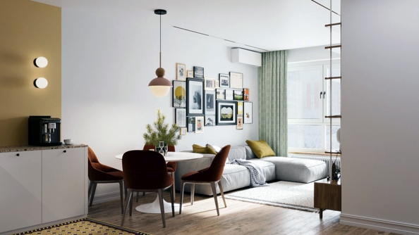 
  Продается 3-комн. квартира 63.04 м², в ЖК Стрижи Сити, блок-секции 6,7. Фото 7.