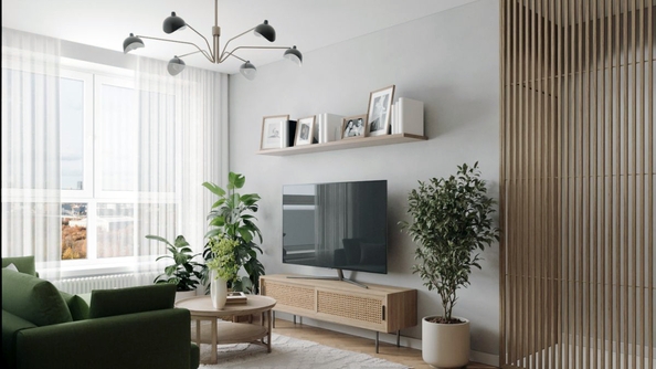 
  Продается 3-комн. квартира 59.93 м², в ЖК Стрижи Сити, блок-секции 6,7. Фото 6.