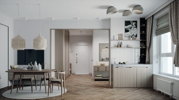 
  Продается 2-комн. квартира 64.99 м², в ЖК Стрижи Сити, блок-секции 6,7. Фото 2.