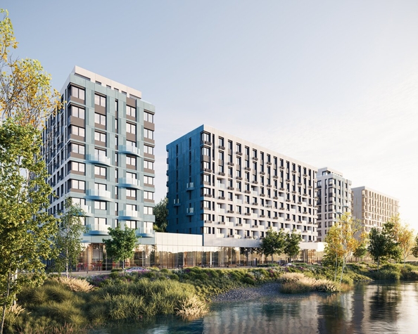 
  Продается 1-комн. квартира 33.14 м², в ЖК Клубный дом РиверАнг. Фото 3.