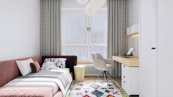 
  Продается 3-комн. квартира 60.76 м², в ЖК Стрижи Сити, блок-секции 6,7. Фото 9.