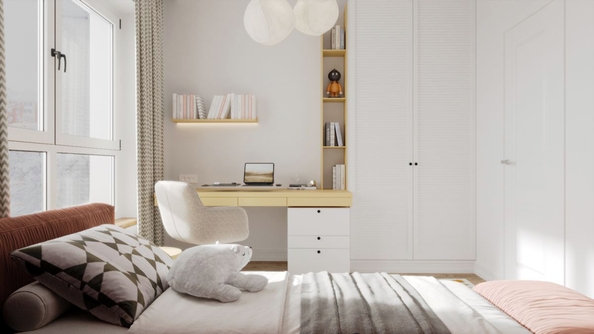 
  Продается 3-комн. квартира 60.76 м², в ЖК Стрижи Сити, блок-секции 6,7. Фото 10.