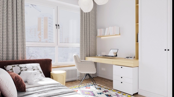 
  Продается 3-комн. квартира 60.76 м², в ЖК Стрижи Сити, блок-секции 6,7. Фото 11.