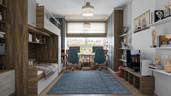 
  Продается 3-комн. квартира 90.1 м², в ЖК Стрижи Сити, блок-секции 6,7. Фото 18.