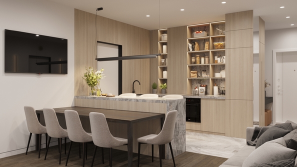
  Продается 4-комн. квартира 83.9 м², в ЖК Стрижи Сити, блок-секции 8,9. Фото 4.