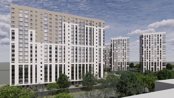 
  Продается 2-комн. квартира 44.32 м², в ЖК ЛЕРМОНТОВ ПАРК, дом 1. Фото 1.