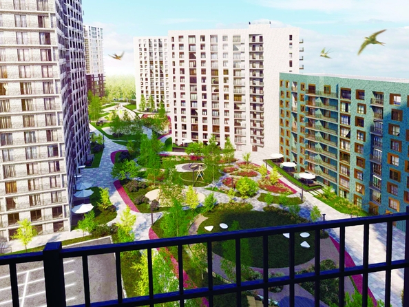 
  Продается 1-комн. квартира 29.6 м², в ЖК Квартал Стрижи, 3 очередь, дом 1. Фото 2.