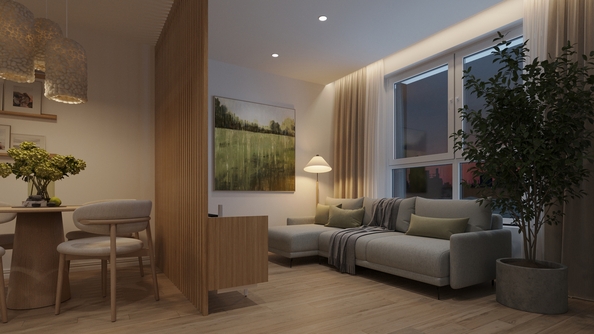 
  Продается 4-комн. квартира 87.5 м², в ЖК Стрижи Сити, блок-секции 8,9. Фото 3.
