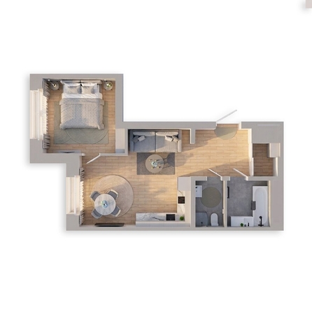 
  Продается 2-комн. квартира 40.6 м², в ЖК Стрижи Сити, блок-секции 6,7. Фото 3.