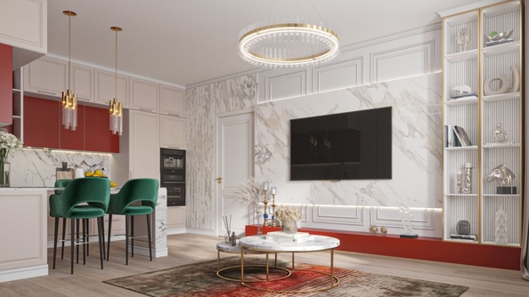 
  Продается 3-комн. квартира 66.6 м², в ЖК Квартал Стрижи, 3 очередь, дом 2. Фото 5.