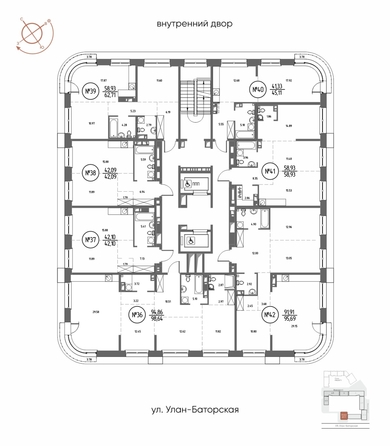 
  Продается 1-комн. квартира 42.1 м², в ЖК СОЮЗ ПРИОРИТИ МАХ, д. 3. Фото 5.