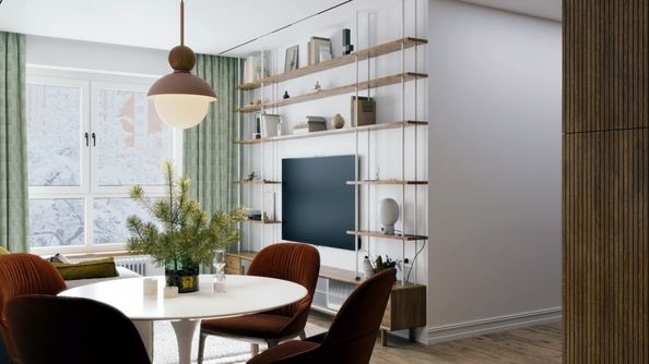 
  Продается 3-комн. квартира 62.8 м², в ЖК Стрижи Сити, блок-секции 6,7. Фото 8.