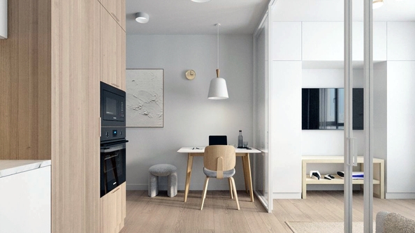 
  Продается 1-комн. квартира 25.3 м², в ЖК Стрижи Сити, блок-секции 6,7. Фото 5.