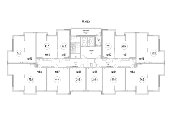 
   Продам 3-комнатную, 76.6 м², Сити-парк, дом 8

. Фото 1.