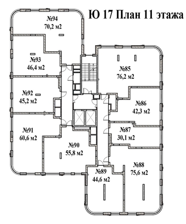 
   Продам 1-комнатную, 46.4 м², Южный, дом Ю-17

. Фото 5.