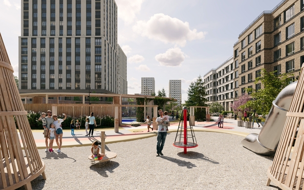 
  Продается студия, 32.9 м², ЖК Уютный квартал, дом 1
. Фото 14.