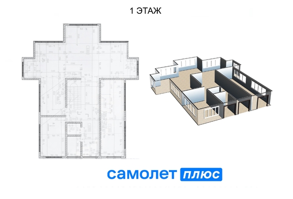 
   Продам коттедж, 486.7 м², Журавлево

. Фото 6.