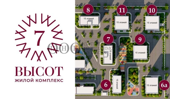 
   Продам 2-комнатную, 65.33 м², Веры Волошиной ул, 42а

. Фото 1.