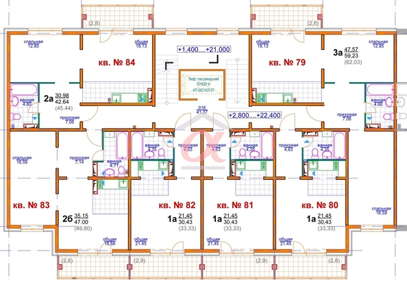 
   Продам 3-комнатную, 60 м², Молодежный пр-кт, 31

. Фото 9.