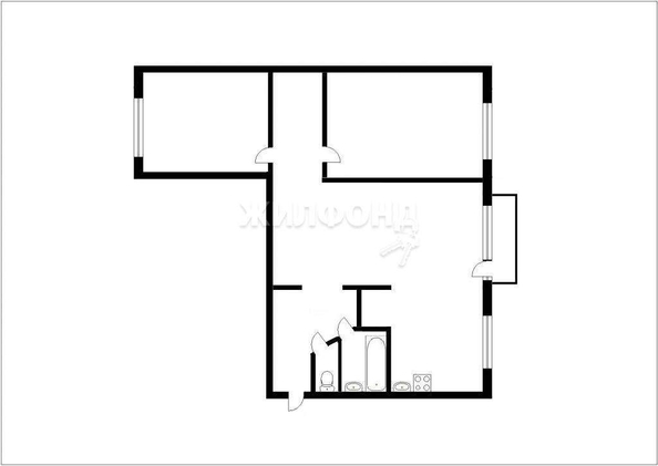 
   Продам 3-комнатную, 53.3 м², Ленина ул, 50

. Фото 2.