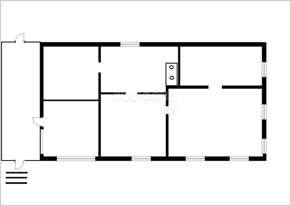 
   Продам дом, 68.1 м², Калтан

. Фото 1.