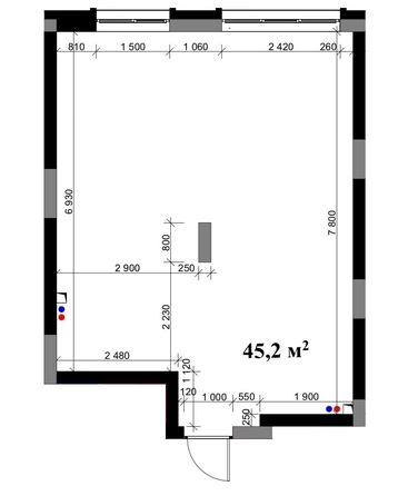 
   Продам 2-комнатную, 45.2 м², Южный, дом Ю-16

. Фото 8.