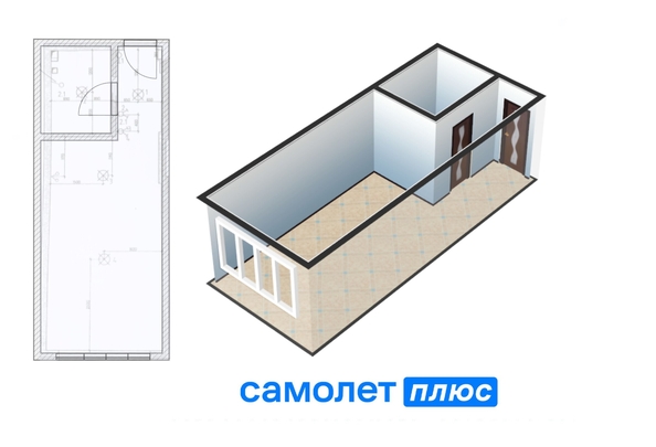 
   Продам студию, 29.3 м², Дружбы ул, 28/4

. Фото 2.