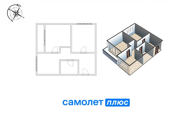 
   Продам 2-комнатную, 53.6 м², Веры Волошиной ул, корпус Б

. Фото 22.