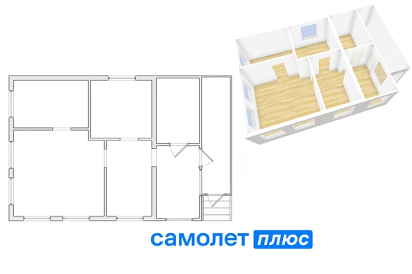 
  Продается дом, 34.4 м², Кемерово
. Фото 2.