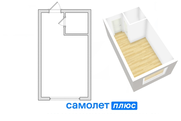 
   Продам студию, 16.5 м², Строителей б-р, 50/2

. Фото 11.