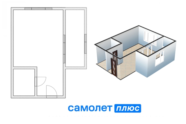 
   Продам 1-комнатную, 22.8 м², Строителей б-р, 56/2

. Фото 15.