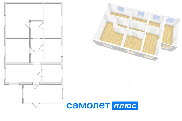 
   Продам дом, 71.4 м², Кемерово

. Фото 22.