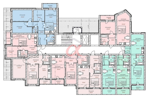 
   Продам 4-комнатную, 101 м², Космическая ул, 2Б

. Фото 16.