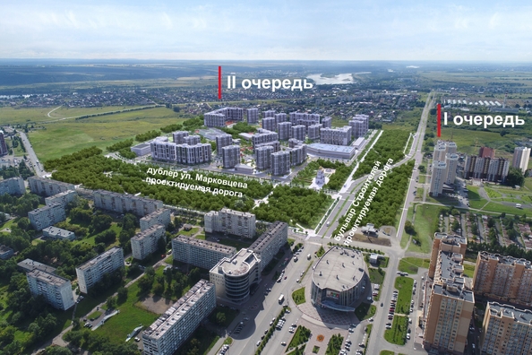 
  Продается 1-комн. квартира, 38.3 м², ЖК Верхний бульвар-2, дом 53 корп 2
. Фото 2.