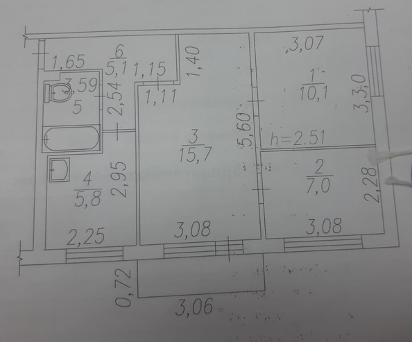 
   Продам 3-комнатную, 47 м², Радищева (Орджоникидзевский р-н) ул, 30

. Фото 13.