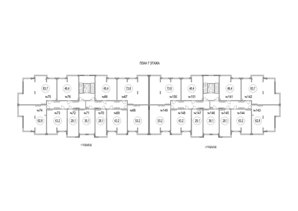 
   Продам 1-комнатную, 43.2 м², Солнечный бульвар, дом 23 корп 3

. Фото 1.
