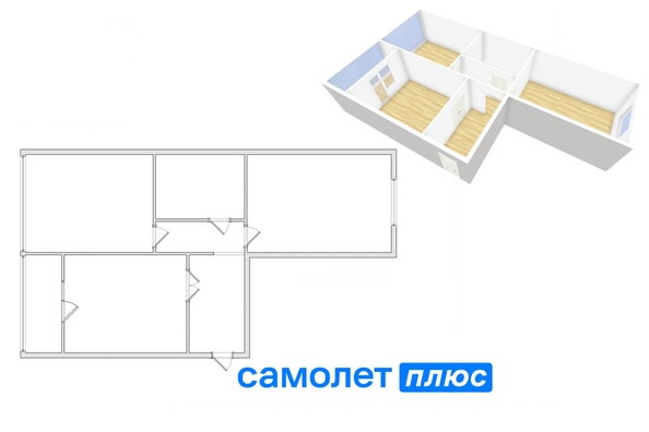 
   Продам 2-комнатную, 80 м², Шахтеров пр-кт, 62Б

. Фото 20.