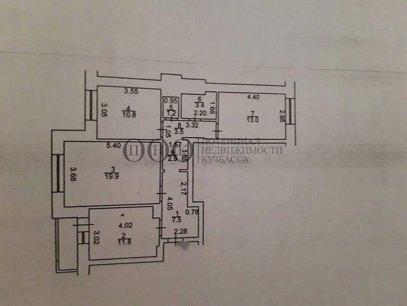 
  Продается 3-комн. квартира, 74.1 м², Шахтеров пр-кт, д. 72а
. Фото 20.